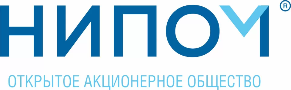 Логотип АО «НИПОМ»