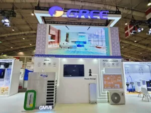 Компания Gree на выставке SAUDI BUILD 2023